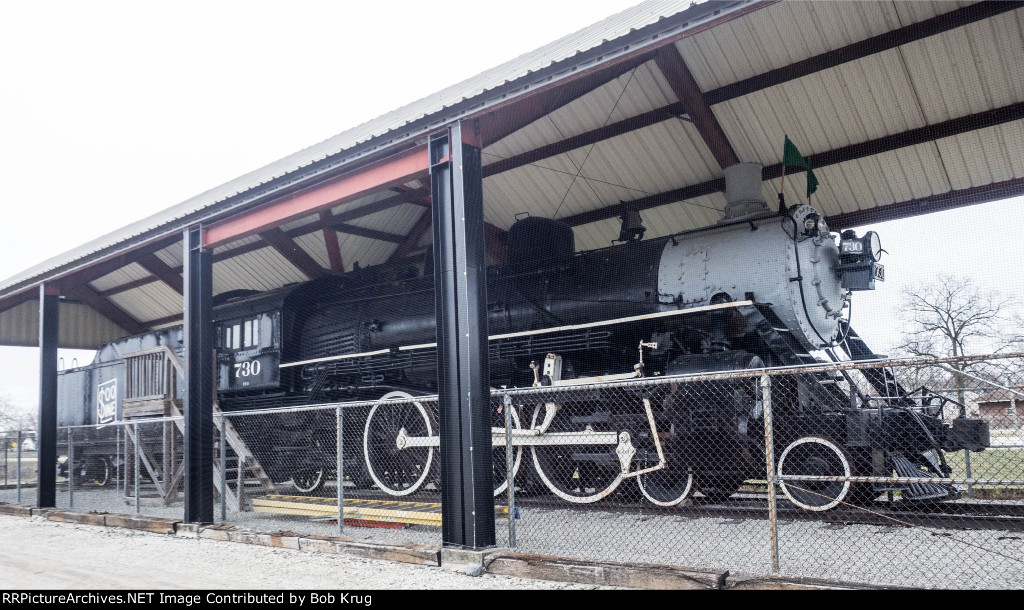 Bonus steam locomotive:  SOO 730